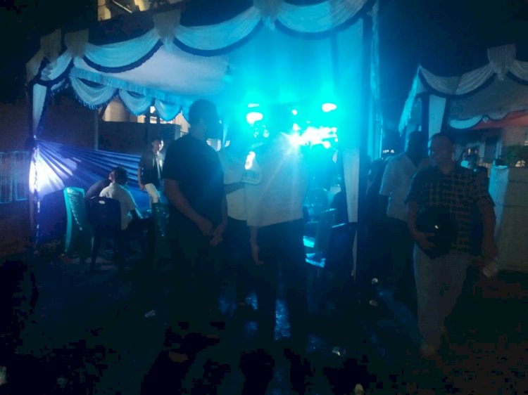 Respon Keluhan Masyarakat Lewat Medsos, Piket SPKT Polres Ende Bersama Bhabinkamtibmas Kelurahan Mautapaga  Datangi Dan Tegur Tuan Pesta Yang Setel Musik Hingga Larut Malam