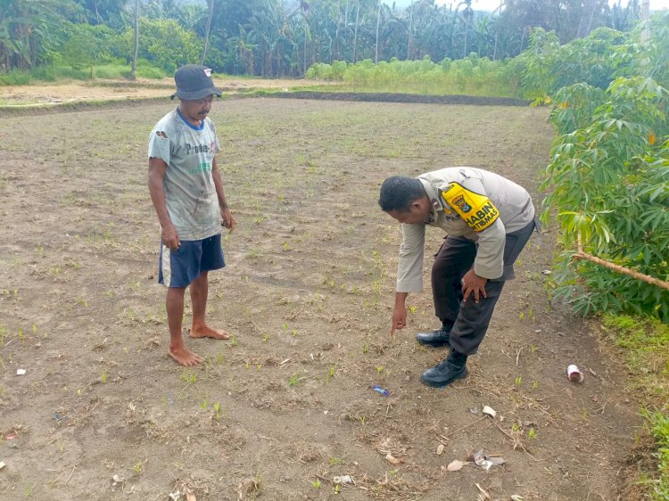 Aipda Yulius Gerakkan Warga untuk Berdayakan Pekarangan Pangan Bergizi di Ende