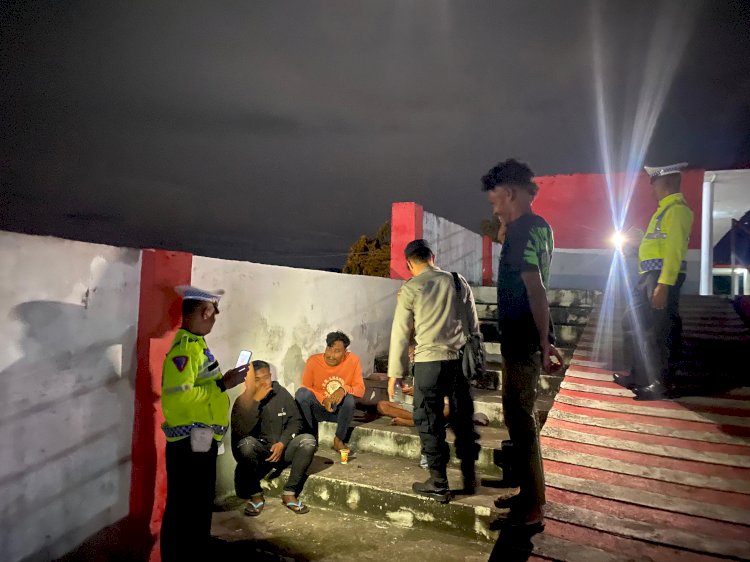 Polres Ende Gelar Patroli Malam untuk Menjaga Kamtibmas di Kabupaten Ende