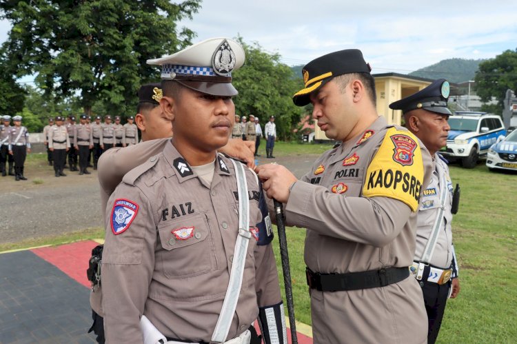 Apel Gelar Pasukan Operasi Keselamatan Turangga T.A. 2025, Kapolres Ende: Keselamatan Dijalan Adalah Tanggung Jawab Kita Bersama