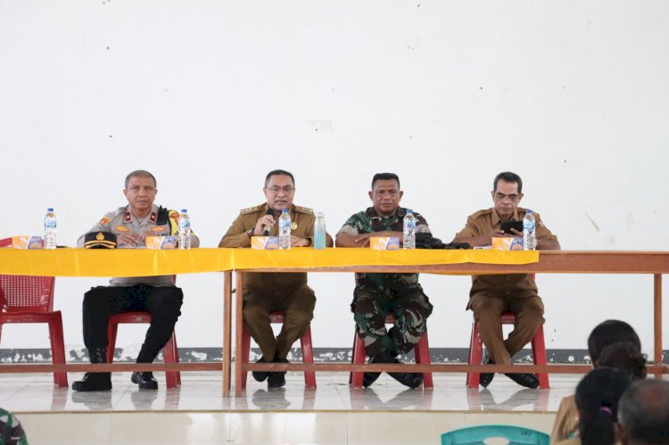 Dukung Program Swasembada Pangan Nasional, Wakapolres Ende Hadiri Rapat Koordinasi Program Ketahanan Pangan Desa