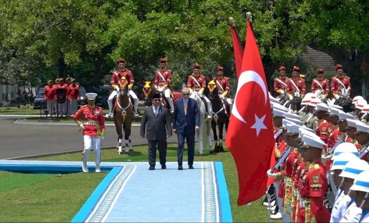 Polsatwa Korsabhara Baharkam Polri Sukses Dukung Kunjungan Kenegaraan Presiden Turki ke Istana Bogor