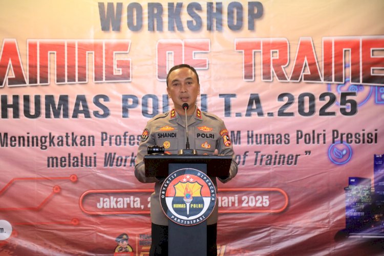 Kadiv Humas Buka workshop: Jajaran Harus Perkuat Profesionalitas