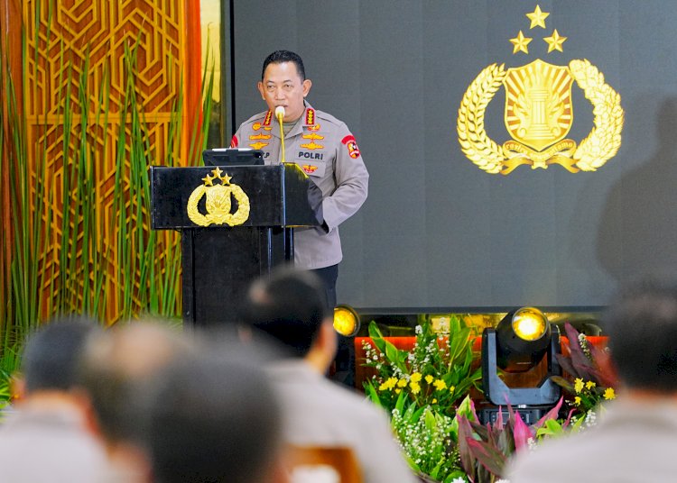 Kapolri Hadiri Pembukaan Rapat Kerja Teknis Gabungan Seluruh Devisi