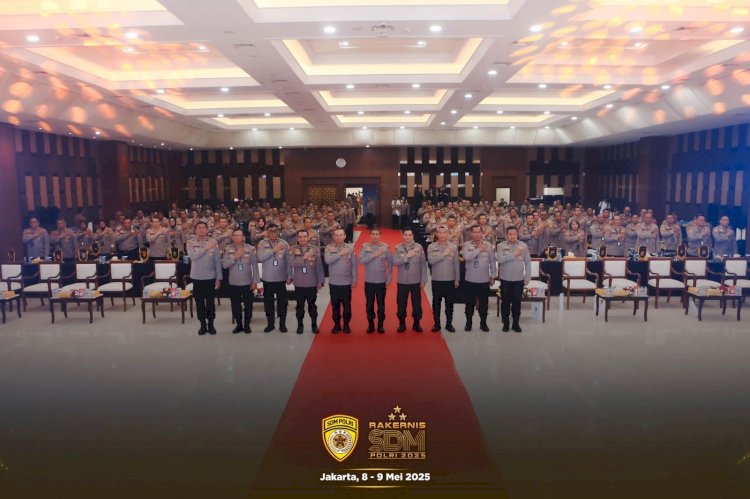 Rakernis SDM Polri 2025, Irjen Pol Anwar: Wujudkan Personel yang Semakin Unggul, Adaptif dan Berintegritas Dukung Asta Cita