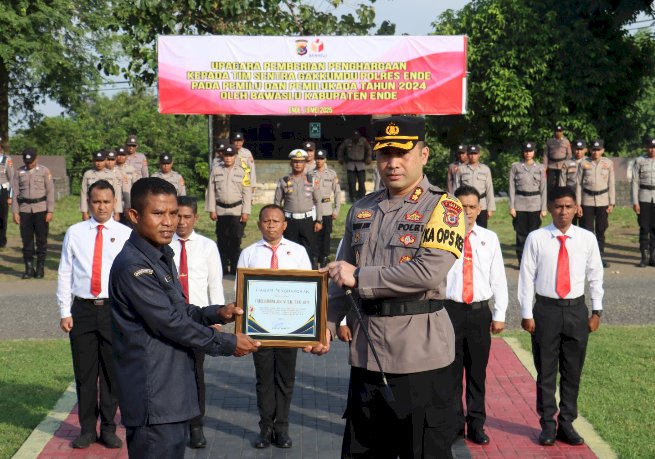 Ketua Bawaslu Ende Apresiasi Kinerja Polres Ende