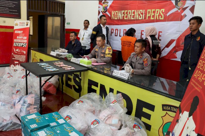Polda NTT Melalui Polres Ende Tetapkan FM Sebagai Tersangka Dugaan Tindak Pidana Korupsi Di RSUD Ende