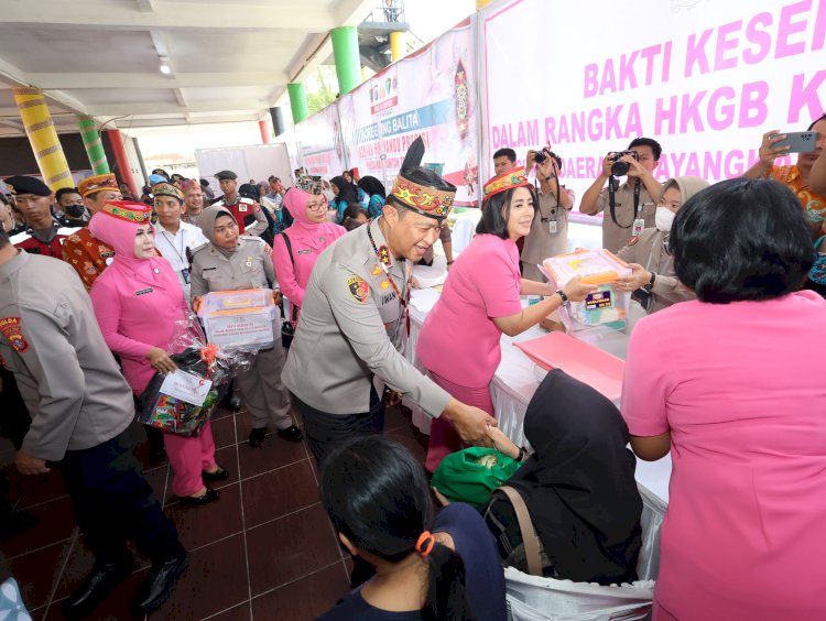 Polda Kalteng Inisiasi Gebyar Posyandu Presisi se-Kalteng, Sebagai Wujud Kebersamaan, Kepedulian dan Kemanfaatan Guna Menurunkan Stunting dengan Cepat