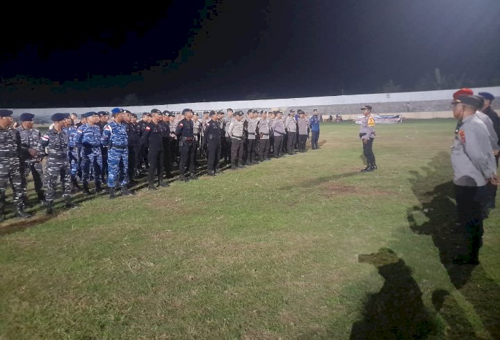 Polres Ende Polda NTT Sukses Amankan Kompetisi Sepak Bola Antar Kelurahan
