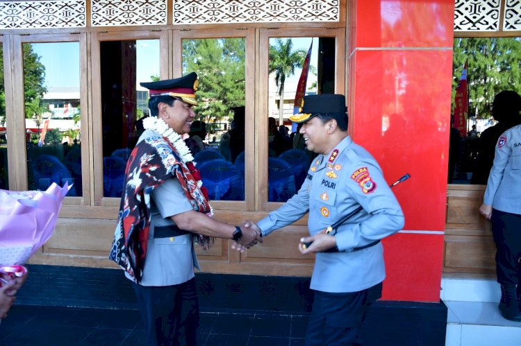Kapolda NTT Sambut Hangat Brigjen Pol. Baskoro  Tri Prabowo sebagai Wakapolda NTT yang Baru