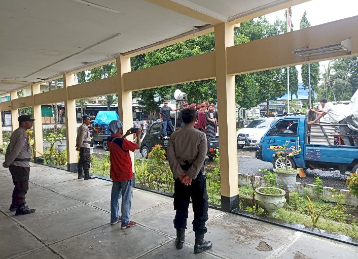 Polres Ende Polda NTT Amankan Aksi Damai Peringatan Hari Lingkungan Hidup Sedunia