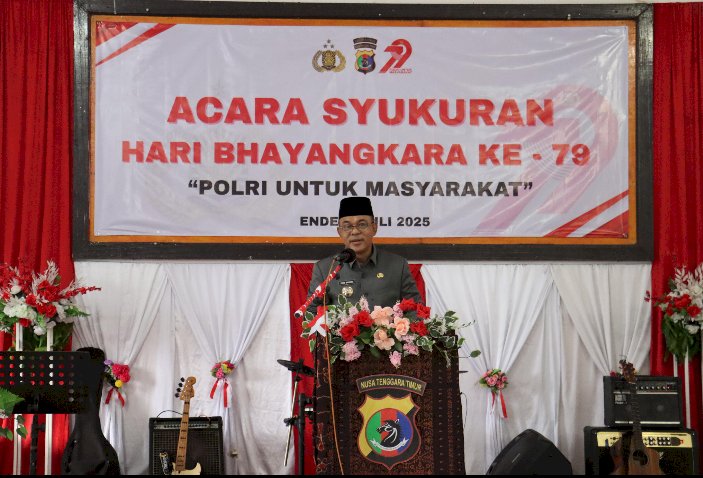 Polres Ende Gelar Syukuran Hari Bhayangkara ke-79, Bupati Ende Sampaikan Harapan dan Apresiasi