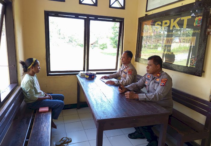 Polsek Wewaria Tangani Laporan Dugaan Penganiayaan, Kasus Dilimpahkan ke Unit PPA Polres Ende