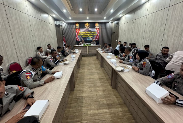 Polres Ende Gelar Latihan Pra Operasi Patuh 2025 Selama Dua Hari