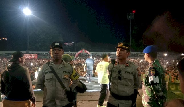 Polres Ende Amankan Konser Juan Reza Usai Final Bupati Ende Cup 2025