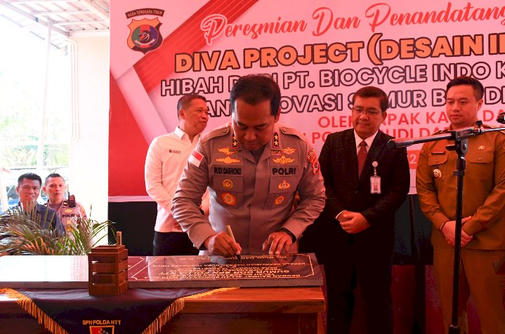 Kapolda NTT Resmikan “Diva Project” dan Renovasi Sumur Bor SPN Kupang