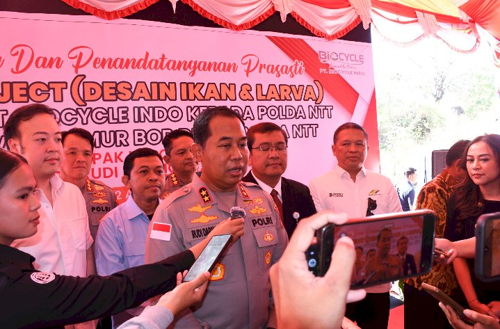 Inovasi Kapolda NTT Ubah Limbah Jadi Pakan dan Pupuk Organik