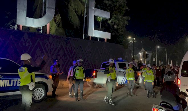Polres Ende Gelar Patroli Gabungan Bersama Masyarakat Menjaga Negeri