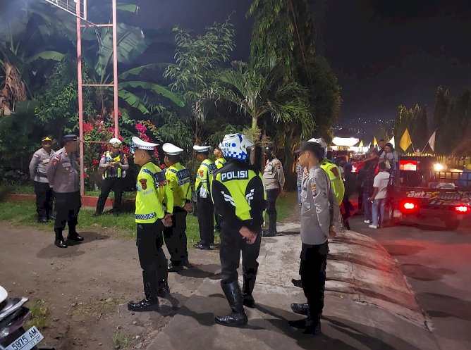 Polres Ende Amankan Kegiatan Ziarah Yubilium OMK Keuskupan Agung Ende
