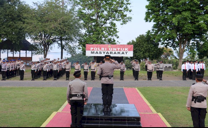 Apel Jam Pimpinan, Kapolres Ende Ingatkan Profesionalisme dan Pelayanan Optimal kepada Masyarakat