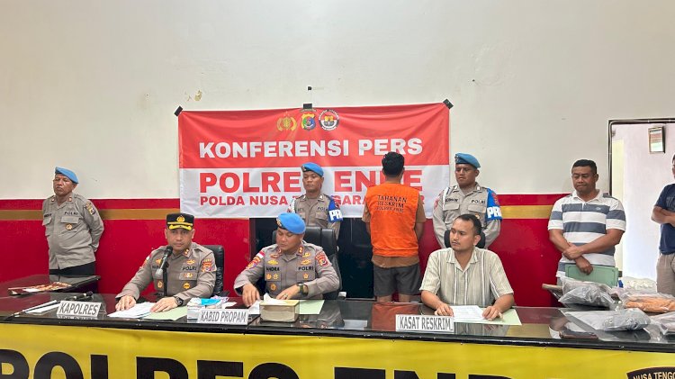 Prinsip Akuntabilitas Polri: Polres Ende Tindak Tegas dan Transparan Terhadap Oknum Anggota yang Melanggar Hukum