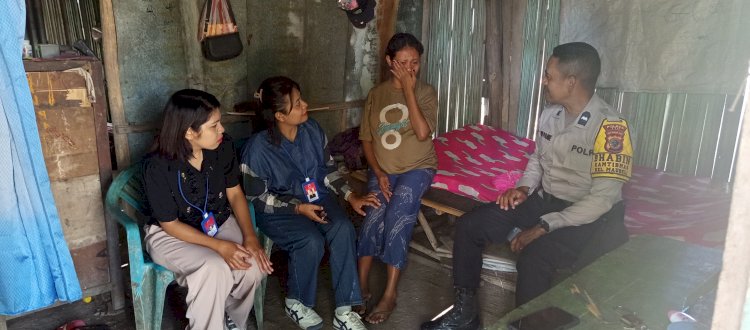 Sisi lain Polisi, Bhabinkamtibmas Berhati Emas: Aipda Andi dan Kisah Sania yang Kini Tidur di Kasur Empuk