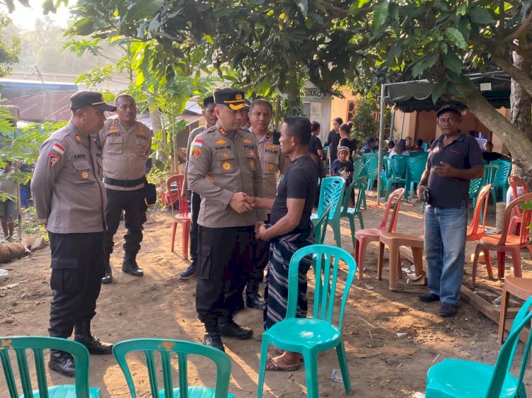 Keluarga Korban Apresiasi atas Respon Cepat Polres Ende, Pelaku Langsung Ditahan