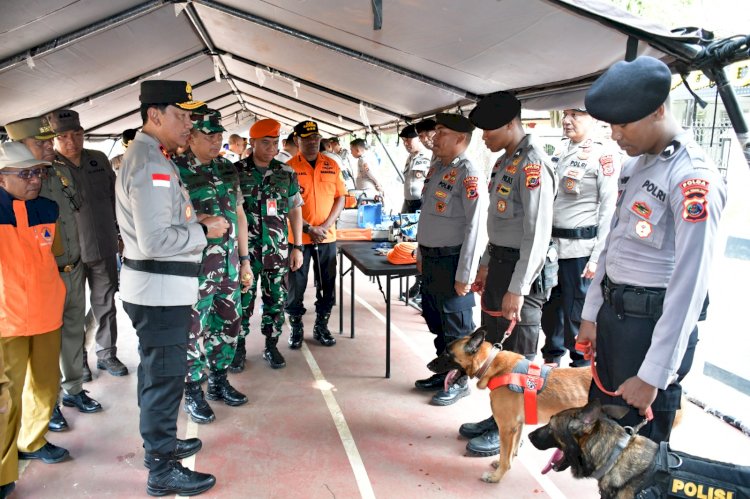 Wakapolda NTTCek Kesiapan Personel dan Peralatan Hadapi Potensi Bencana Hidrometeorologi