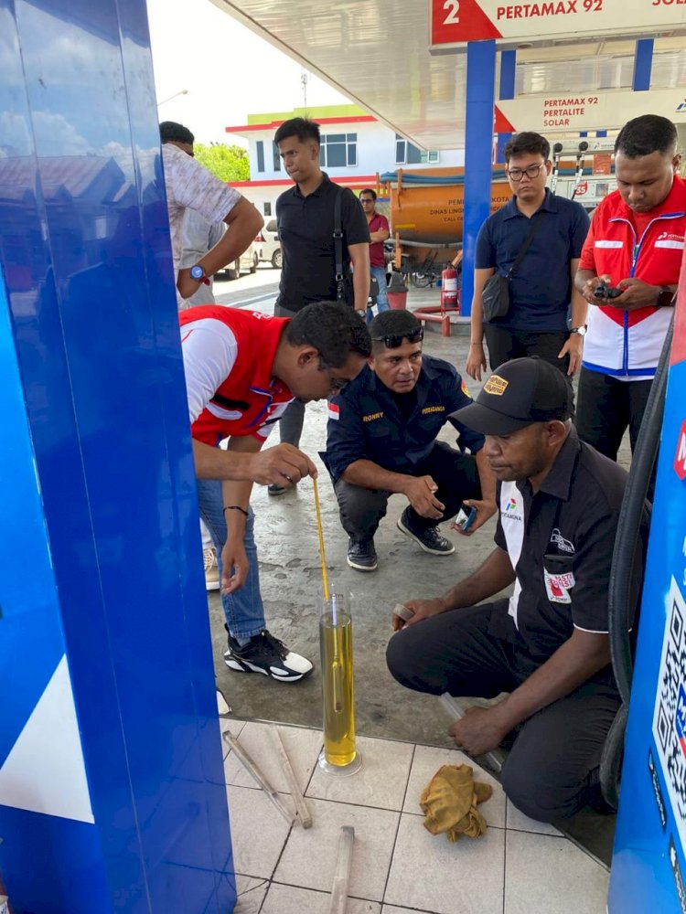 Cegah Kecurangan, Polda NTT Awasi Takaran dan Kualitas BBM Bersubsi di 16 SPBU Kota Kupang