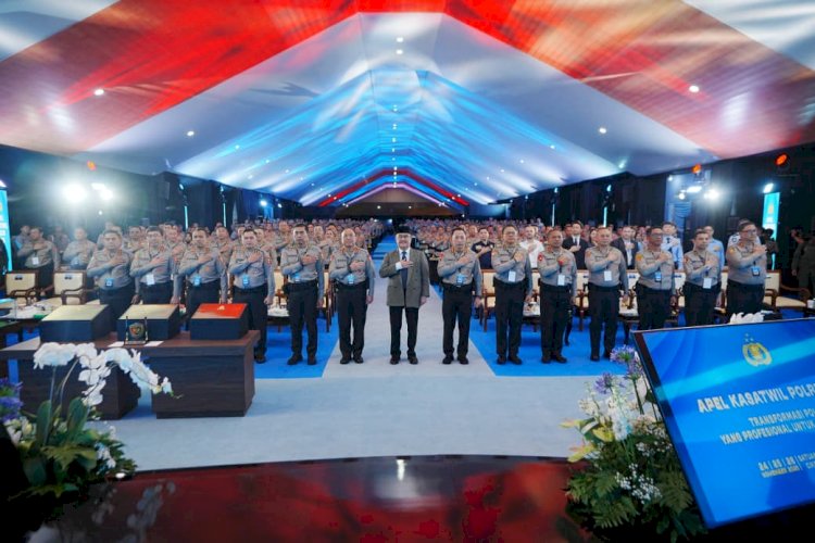 Gelar Apel Kasatwil, Kapolri: Semangat Polri Tingkatkan Pelayanan untuk Masyarakat