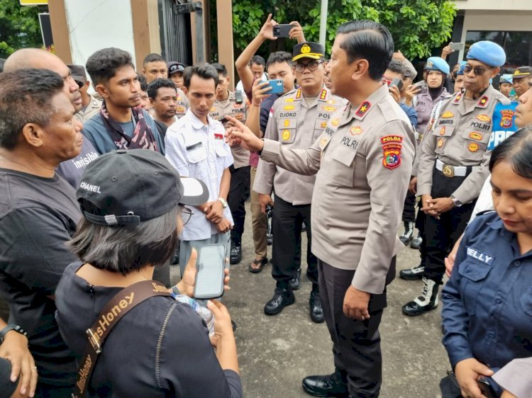 Wakapolda NTT Terima Audensi Aliansi Peduli Lucky dan Delfi, Tegaskan Profesionalisme Penyidik dan Komitmen Pelayanan Unjuk Rasa