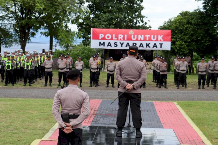 Ambil Apel Jam Pimpinan, Kapolres Ende Tekankan Transformasi Pelayanan Publik dan Disiplin Inovasi