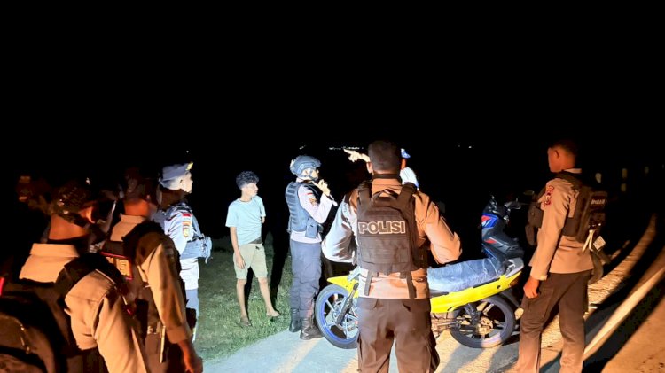 Cegah Kriminalitas, Tim Perintis Presisi Polres Ende Bubarkan Kerumunan hingga Damaikan Perkelahian Pemuda