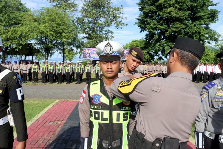 Polres Ende Gelar Operasi Keselamatan Turangga 2016: Wujudkan Lalu Lintas Aman dan Humanis