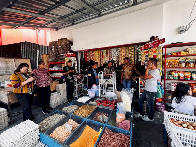 Satgas Pangan Kabupaten Ende Monitoring Harga dan Mutu Pangan di Pasar Mbongawani Jelang Bulan Ramadhan 2026