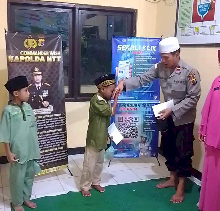 Polsek Pulau Ende dan Bhayangkari Gelar Buka Puasa Bersama serta Santunan kepada Anak Yatim / Piatu