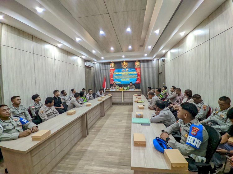 Polres Ende Gelar Lat Pra Ops Ketupat Turangga 2026, Siap Amankan Idul Fitri 1447 H dengan Profesionalisme Tinggi