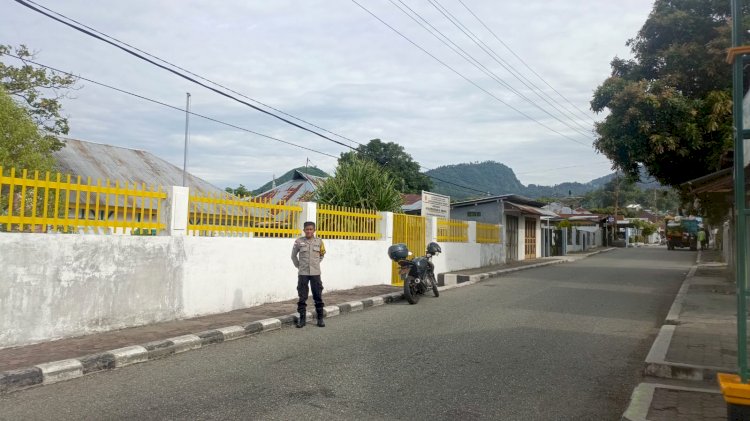 Mengenang Jejak Sang Proklamator: Polres Ende Kawal Kegiatan Napak Tilas dari GMNI Se-Daratan Flores