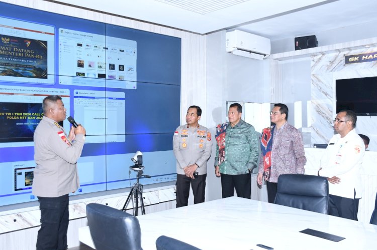 Wamen PAN-RB RI Puji Pelayanan Publik Polda NTT, Tekankan Respon Cepat dan Pelayanan Tulus kepada Masyarakat