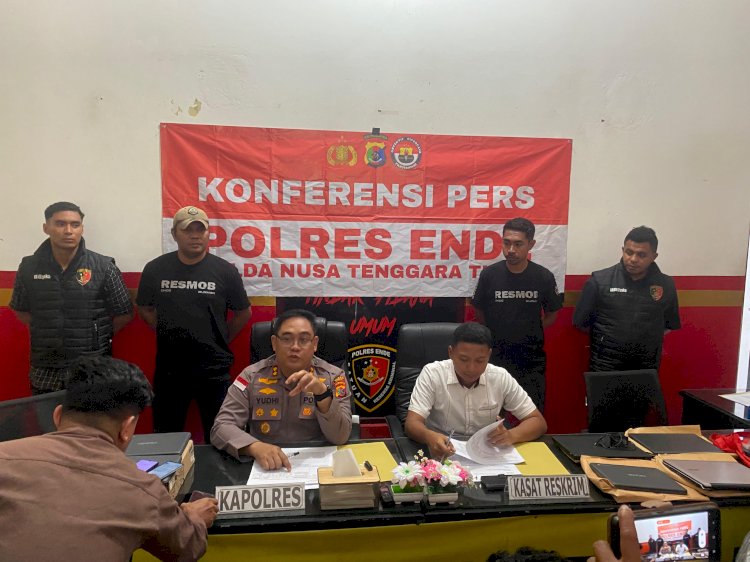 Tim Unit Reaksi Cepat Burhan Polres Ende Berhasil Ungkap Tujuh Kasus