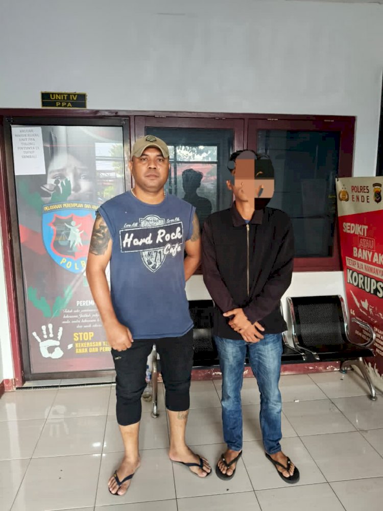 Bikin Onar di Pesta Syukuran, Pemuda di Ende Diciduk Tim URC Resmob 
