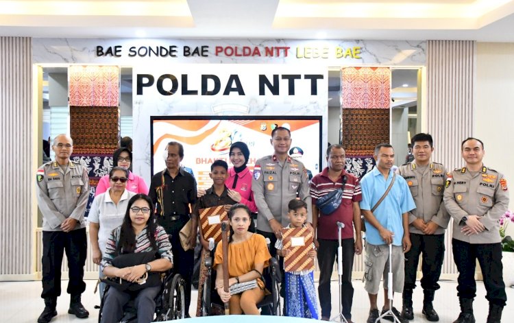 Wujud Nyata Polda NTT Penuh Kasih untuk Masyarakat, Polda NTT Gelar Bhakti Kesehatan Hari Bhayangkara ke-80
