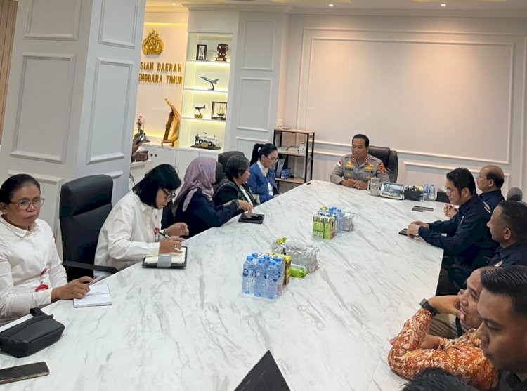Kapolda NTT Terima Audensi Komisi XIII DPR RI, Komnas HAM dan LPSK, Perkuat Sinergi Berantas TPPO dan Lindungi Perempuan Anak