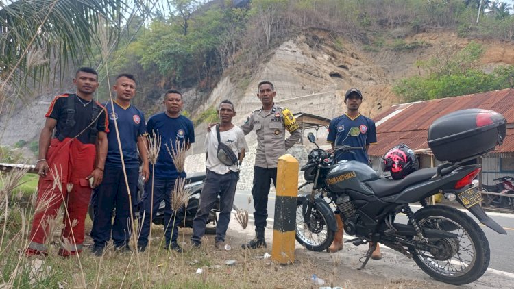 Kesigapan Polri, Damkar, dan Pemdes Borokanda Berhasil Cegah Karhutla di Lahan Warga