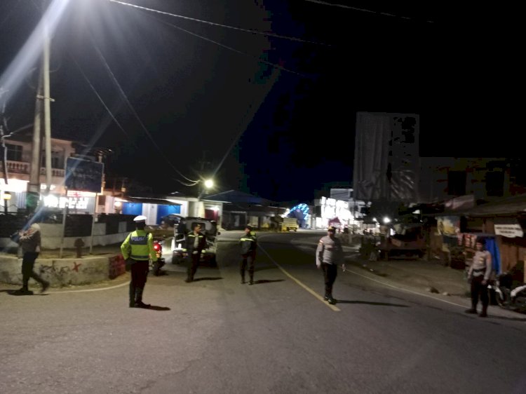 Jaga Kamtibmas Tetap Kondusif di Malam Minggu, Polres Ende Polda NTT Intensifkan Patroli KRYD