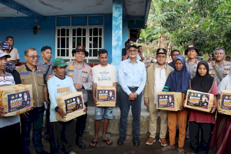 Kapolda NTT Tinjau Penanganan Gempa di Ende dan Tegaskan Keselamatan Serta Keamanan Warga Jadi Prioritas