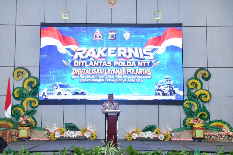 Kapolda NTT Resmi Buka Rakernis Lalu Lintas 2026: Dorong Digitalisasi Pelayanan, Tekan Angka Kecelakaan, dan Wujudkan Polantas Humanis